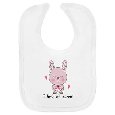 'I Love My Mummy' Soft Cotton Baby Bib (BI00056618) • £6.99