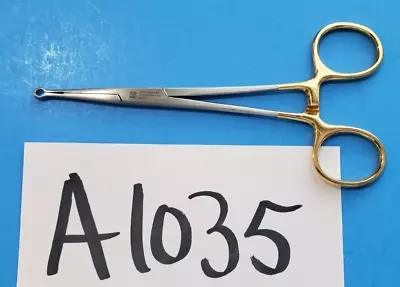 JARIT 475-480 Surgical Vasectomy Ring Forceps 6  Gold Rings. • $28