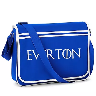 Everton Gift Retro Mens Football Sports College University Messenger Man Bag • £19.95