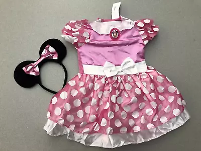 Disguise Disney Pink Minnie Mouse Girls Costume - Toddler  (2T) **READ** • $19.99