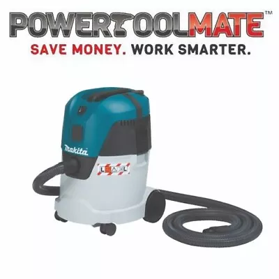 Makita VC2512L 240V 23L Wet And Dry L Class Dust Extractor/Vacuum Cleaner • £175.99