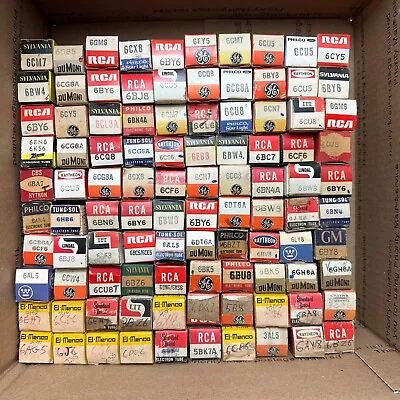$24.99 • Buy Lot Of 100 - Vacuum Tubes Vintage NOS Tubes