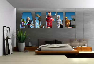 Marvel Avengers Fortnite Wall Sticker Art Decal Kids Bedroom Decoration • £9.99