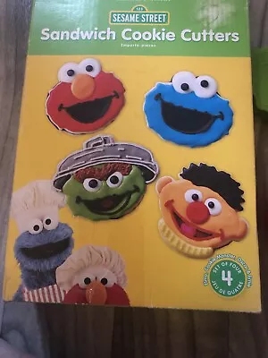 Williams Sonoma Sesame Street Cookie Cutters Sandwich Elmo Cookie Oscar • $19.99