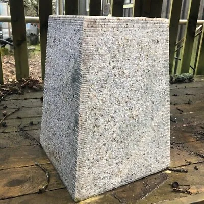 £201.60 • Buy Tall Granite Tapered Staddle Stone - Pad Settle Oak Framed Building Support