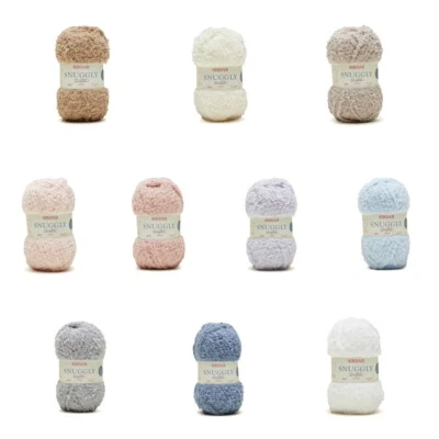 £3.99 • Buy Sirdar 50g Snuggly Snowflake Chunky Fleece Knitting Crochet Yarn Ball Baby Wool