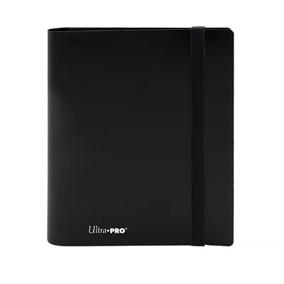 $14.20 • Buy 1 Ultra Pro 4-Pocket Eclipse Jet Black PRO-Binder Album