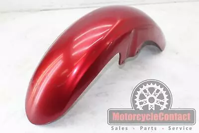 $190.38 • Buy 07-14 V Star 1300 Front Wheel Fender Cowl Fairing Plastic Red *scratches*