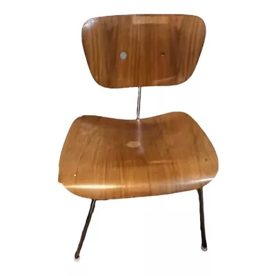 Vintage 1951-53 Eames Herman Miller DCM Chair Mid Century Modern Classic Walnut • $200