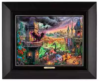 Thomas Kinkade Studios Disney Maleficent 12 X 16 Classic (Choice Of Frame) • $435