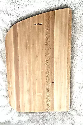 Brand New ELKAY LKCB1520LTHW Wooden Cutting Board Solid Maple Made In The U.S.A • $39.99