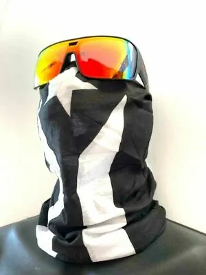 PUERTO RICO FLAG HEAD WEAR STRETCH NECK GAITER MULTI SCARF BANDANA Black Or Blue • $11.50