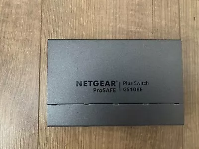 NETGEAR GS108UK 8-port Gigabit Ethernet  Switch  • £20.99