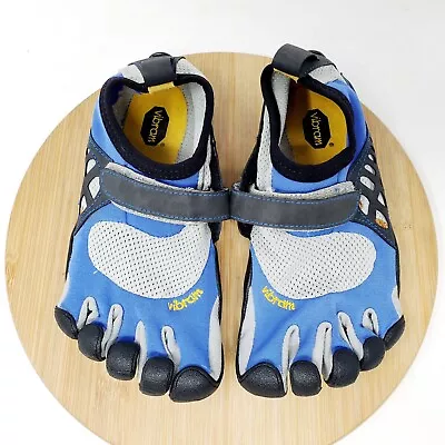 Vibram FiveFingers KSO Kids 32 Blue Barefoot Minimalist Running US 13-13.5 • $29.95