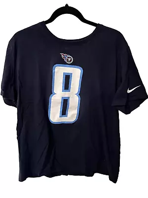 Men’s Size XL Tennessee Titans Marcus Mariota T-shirt NFL Nike • $15