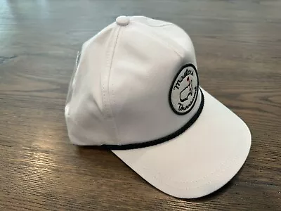 2024 MASTERS (WHITE) RETRO ROPE PATCH Logo Golf Hat • $59