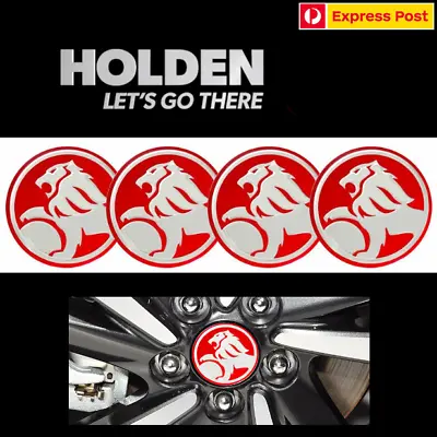 Holden Commodore VN VP VS VT VX VY VZ VE VF 56mm Wheel Hub Centre Cap Decals • $29.95