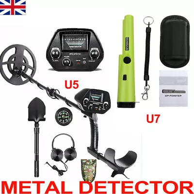 Handheld Metal Detector Deep Sensitive Probe Metal Finder Gold Searching Finder • £17.99