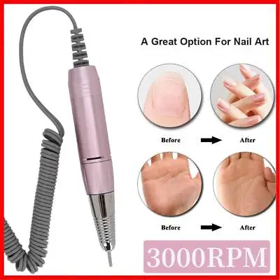 Electric Nail Drill Machine Handle Handpiece Replacement Pen Manicure Tool • $15.34