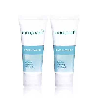 2x Maxi-Peel Facial Wash 25g WITH FREE SOAP • £13.99