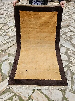 Turkish Anatolian Oushak FarmHouse Oriental Shaggy RugVintage Swedish Mohair • $306