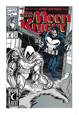 MARC SPECTOR: MOON KNIGHT #38 --- THE PUNISHER! HI-GRADE! Marvel! 1992! NM • $4.75