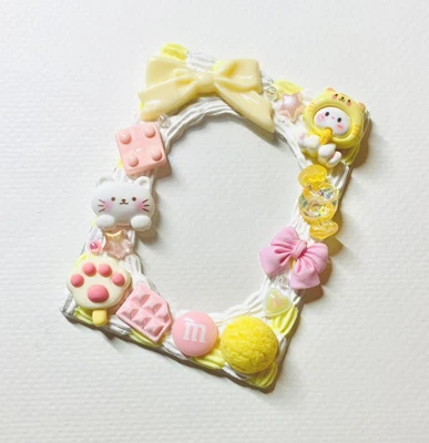 $25 • Buy Decoden Toploader For Photocard / Decorated Toploader / Deco Toploader / Kpop