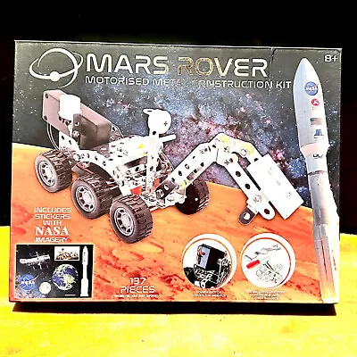 Mars Rover Motorised Metal Construction Kit 137 Pieces New • £12.99