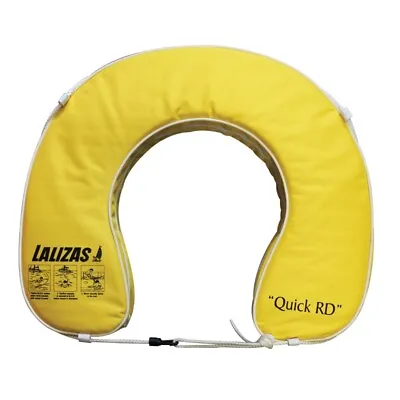 Lalizas Horseshoe Yellow Lifebuoy 142n Man Overboard/safety Boat Life Ring Yacht • £38.99