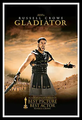 Gladiator Movie Poster Print & Unframed Canvas Prints • $23.95