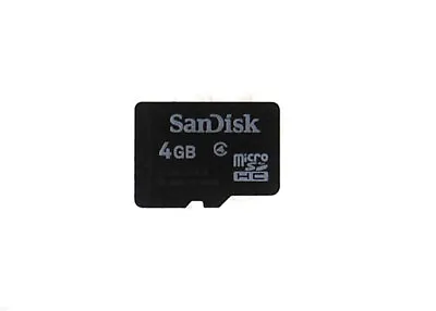 SanDisk 4GB SDHC MicroSD TransFlash  Flash Memory Card SD-04G • $4.41