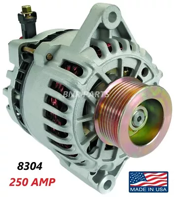 250 Amp 8304 Alternator Ford Mustang Cobra  W/ S/C  2003 2004 High Output HD NEW • $224.99