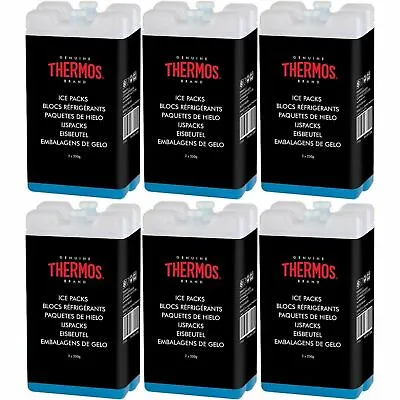 12 X ThermoCafé By Thermos Ice Pack Reusable Freeze Blocks For Cool Food/Drinks • £12.93