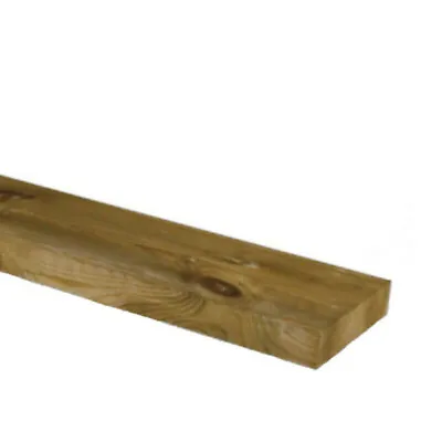 6x2 50x150mm Timber Outdoor Treated Wood 45x145 Finish Pressure C16 Structural • £242.99