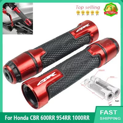 New For Honda CBR 600RR 954RR 1000RR 2000-2024 CNC Handlebar Grip Handle Grips • $22.31