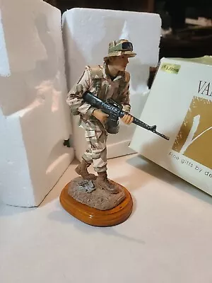 USN MOVING IN  2004 Vanmark AMERICAN HERO'S Collectible Figurine First Edition • $24.95