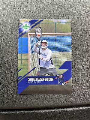 2019 Parkside Major Lacrosse League MLL Card CHRISTIAN CARSON BANISTER 16 • $0.99