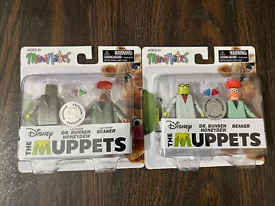Disney Muppets Mini Mates Dr Bunsen Honeydew Beaker Toys R Us Exclusive Set • $29.95