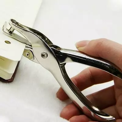 6mm Heavy Duty Revolving Leather Belt Hole Punch Puncher Pliers DIY Eyelet • £3.01