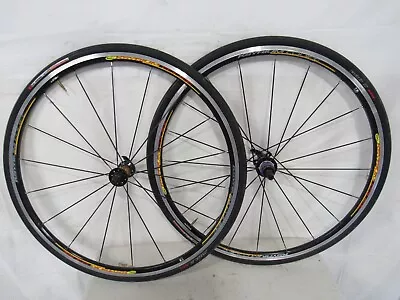 Mavic Ksyrium Equipe Wheel Set 700c Clincher 9s 10s 11s Shimano Freehub • $199.99