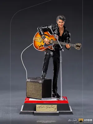 1/10 Elvis Presley Comeback Deluxe Statue Iron Studios 908447 • $249.99