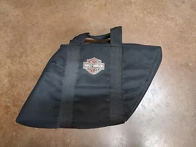 Harley Davidson Insulated Saddle Bag Cooler Black  • $50