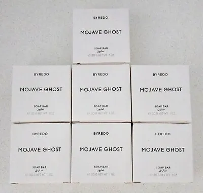 7 X Byredo MOJAVE GHOST Soap Bar 30g (Total 210g) • $60