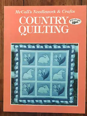 $4.50 • Buy McCall’s Needlework & Craft: Country Quilting 1992