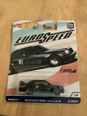 Hot Wheels Car Culture Euro Speed Mercedes Benz 190E 2.5-16 Premium • $9.99