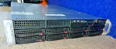 Supermicro Server 2U 8bay 825-7 Dual E5-2620 6C CPU 32GB RAM X9DR3-LN4F+ • $395