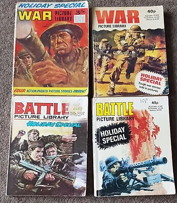 War Picture & Battle Picture Library Holiday Specials - 2 Copies Of Each • £10