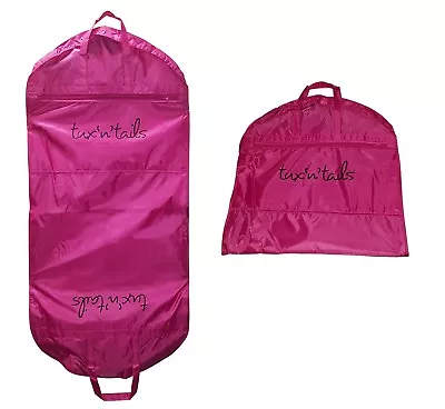 £9.99 • Buy NEW  PINK STRONG SUIT CARRIER DRESS COVER BAG TRAVEL HANDLES  WATERPROOF  137cm
