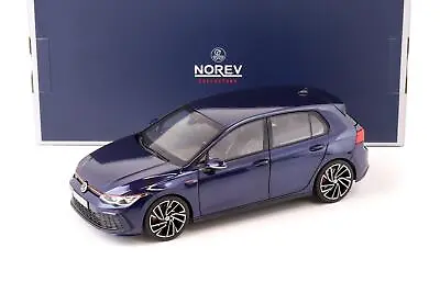 1:18 NOREV VW Golf 8 (VIII) Gti 2021 Blue Metallic • $118.38