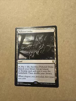 MTG Polluted Delta Khans Of Tarkir 239/269 Regular Rare • $11.50